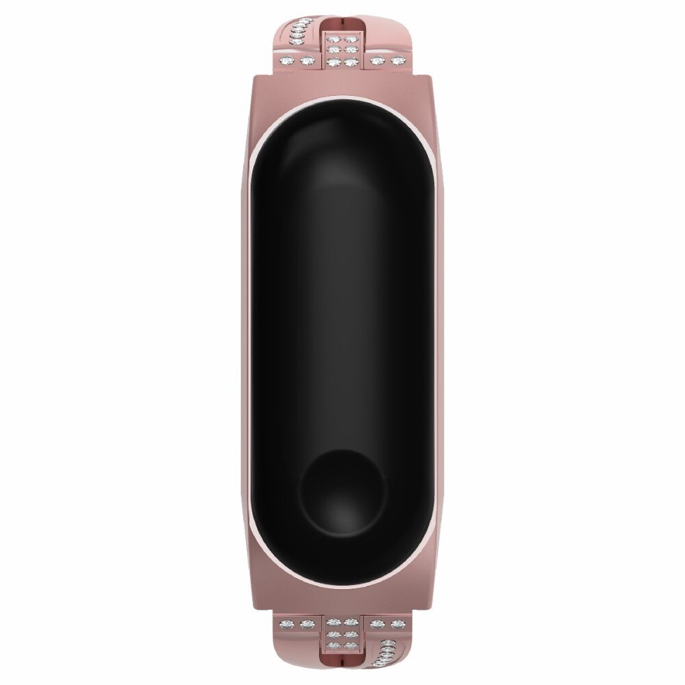 Crystal Bracelet Xiaomi Mi Band 5/6 rosa gull