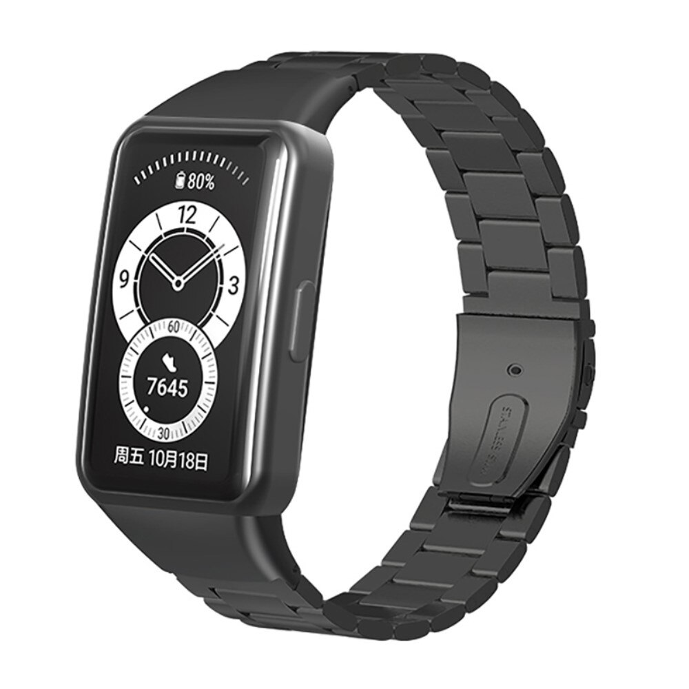 Huawei Band 6 Metal Reim Svart