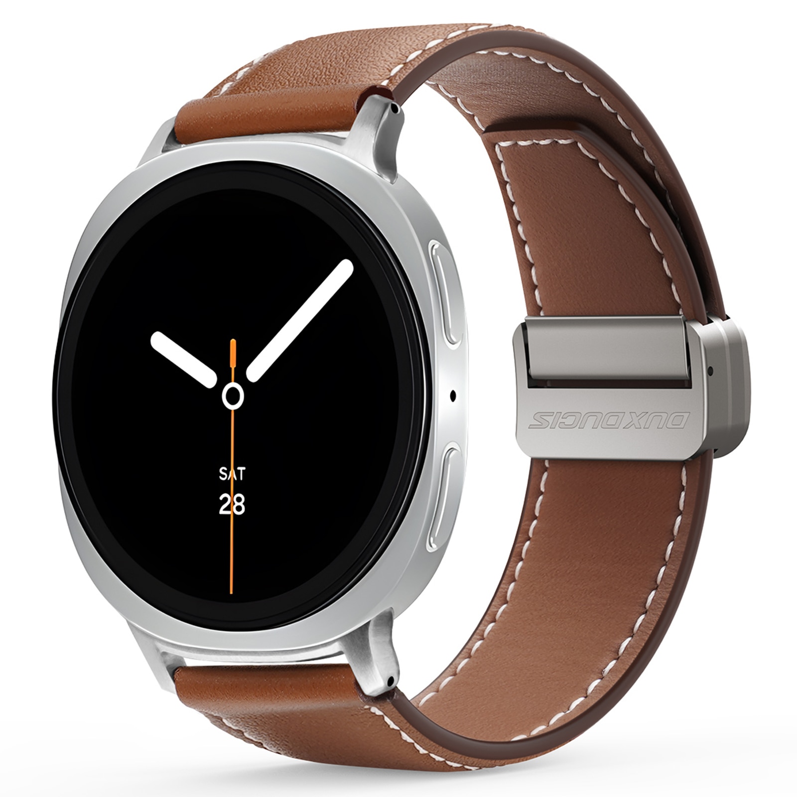 Lærreim Samsung Galaxy Watch 8 44mm Brun