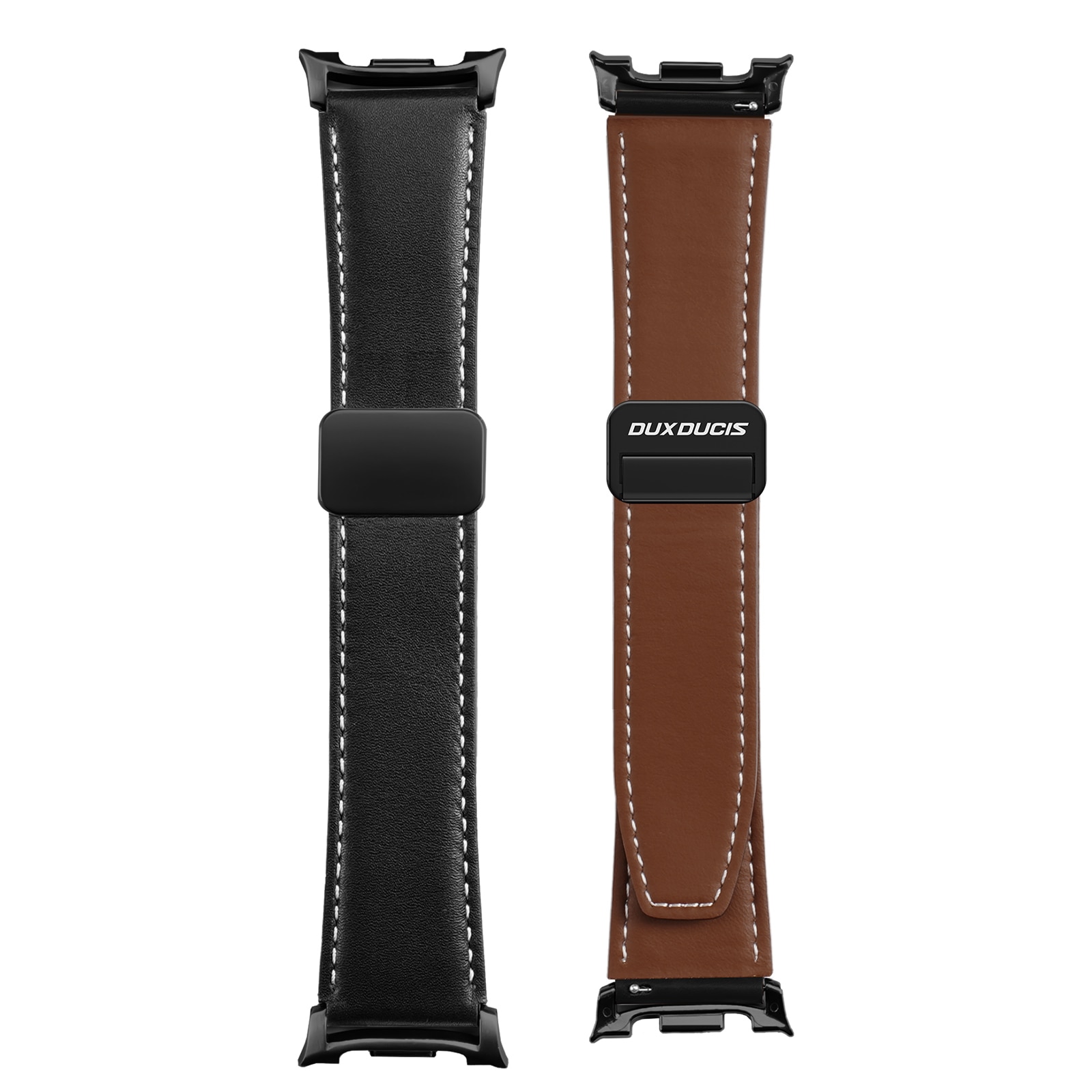 Lærreim Samsung Galaxy Watch 8 Classic Svart