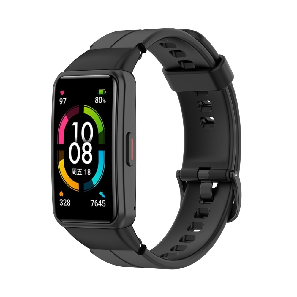 Huawei Band 6 Reim Silikon Svart