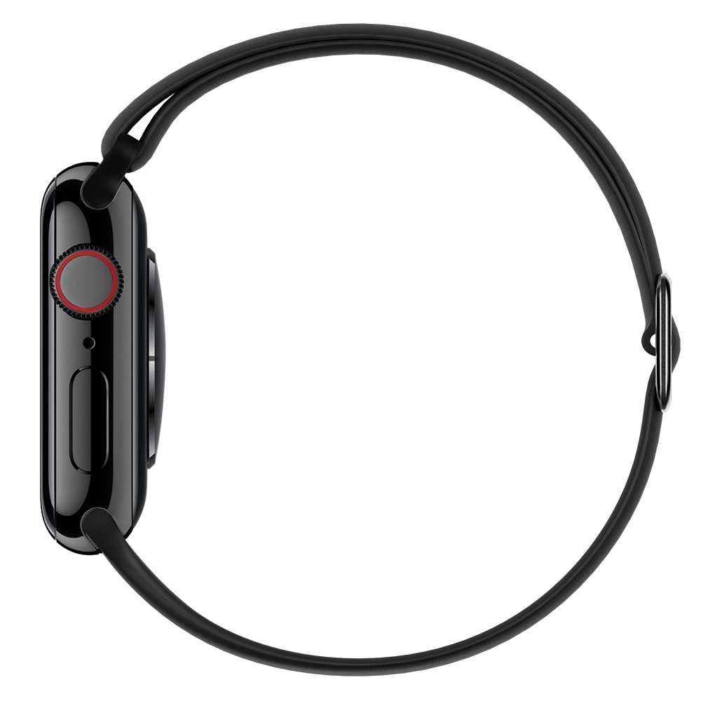 Apple Watch 38mm Elastisk Reim Silikon svart
