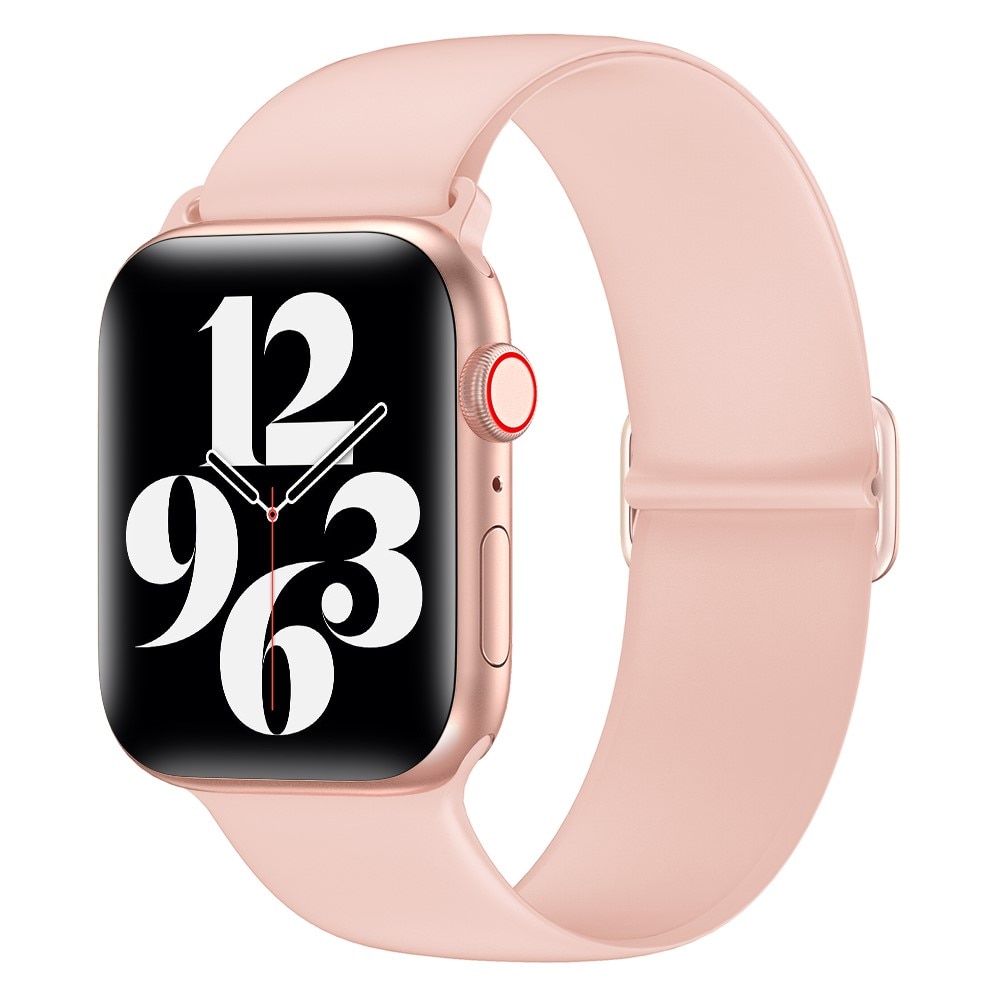 Apple Watch SE 40mm Elastisk Reim Silikon rosa