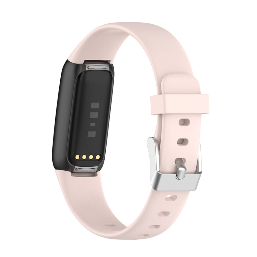 Silikonarmbånd Fitbit Luxe lyserosa (Small)