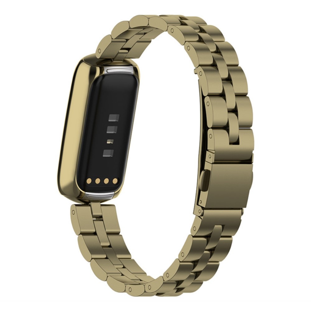 Fitbit Luxe Metal Reim Gull