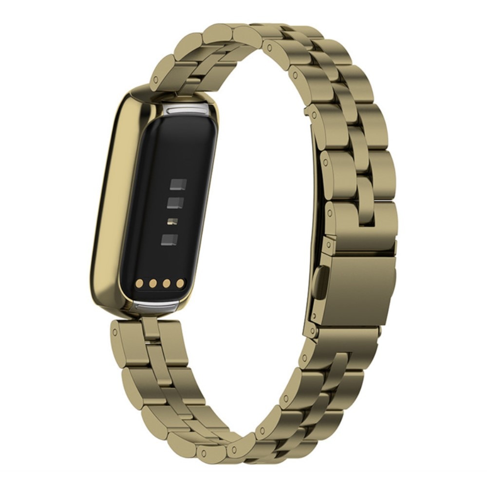 Fitbit Luxe Metal Reim gull