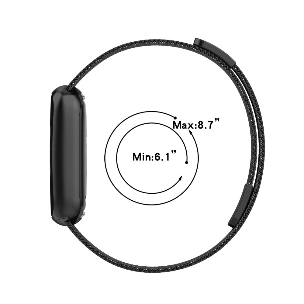 Fitbit Luxe Reim Milanese Loop Gull