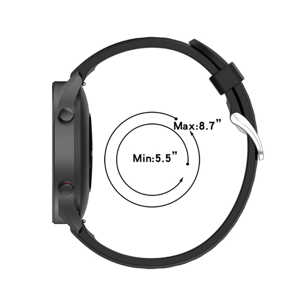 Xiaomi Mi Watch Reim Silikon svart