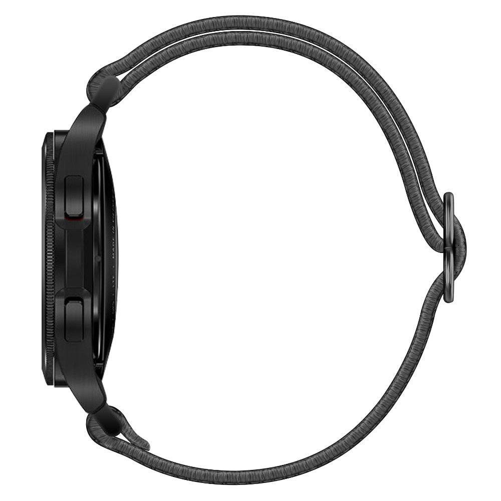 Huawei Watch GT 4 46mm Elastisk Nylonreim mørk grå
