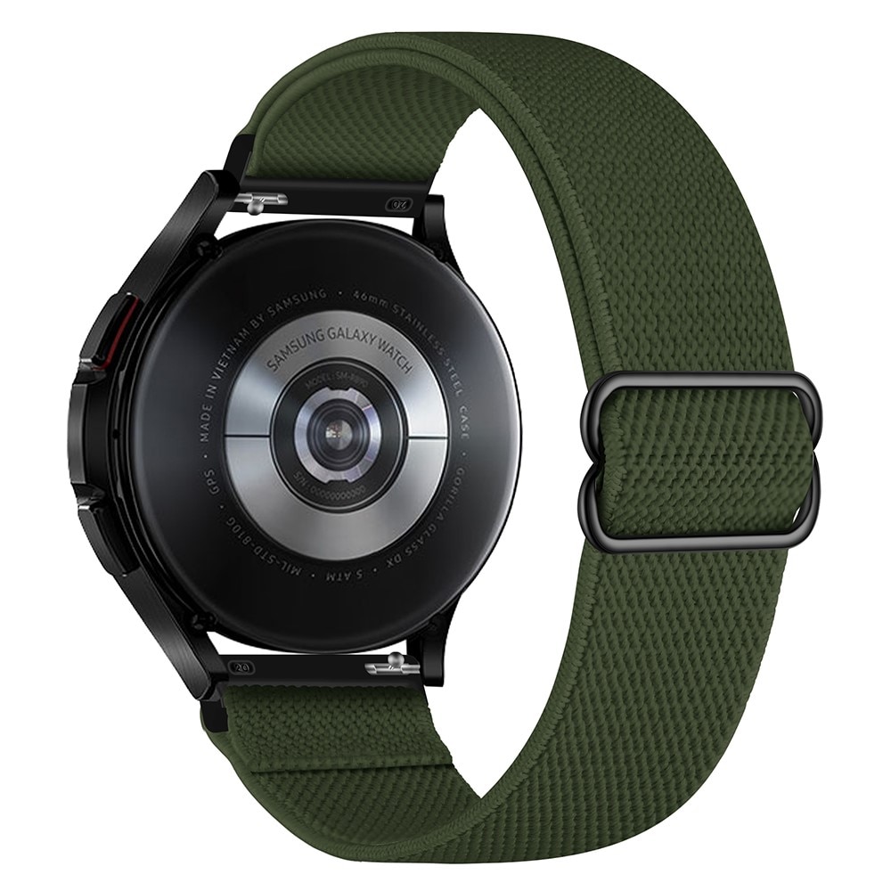Hama Fit Watch 4910 Elastisk Nylonreim mørk grønn
