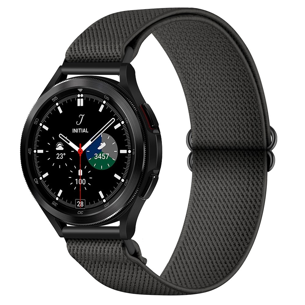 Samsung Galaxy Watch 5 Pro Elastisk Nylonreim mørk grå