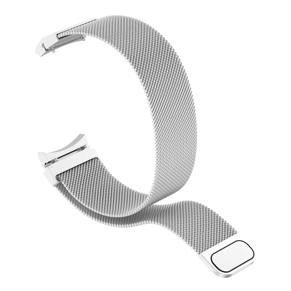 Samsung Galaxy Watch 4 Classic 46mm Full Fit Reim Milanese Loop sølv
