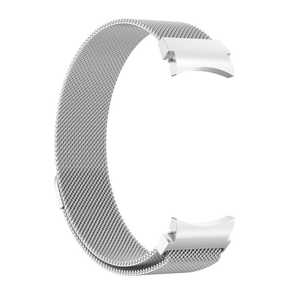 Samsung Galaxy Watch 4 Classic 46mm Full Fit Reim Milanese Loop sølv