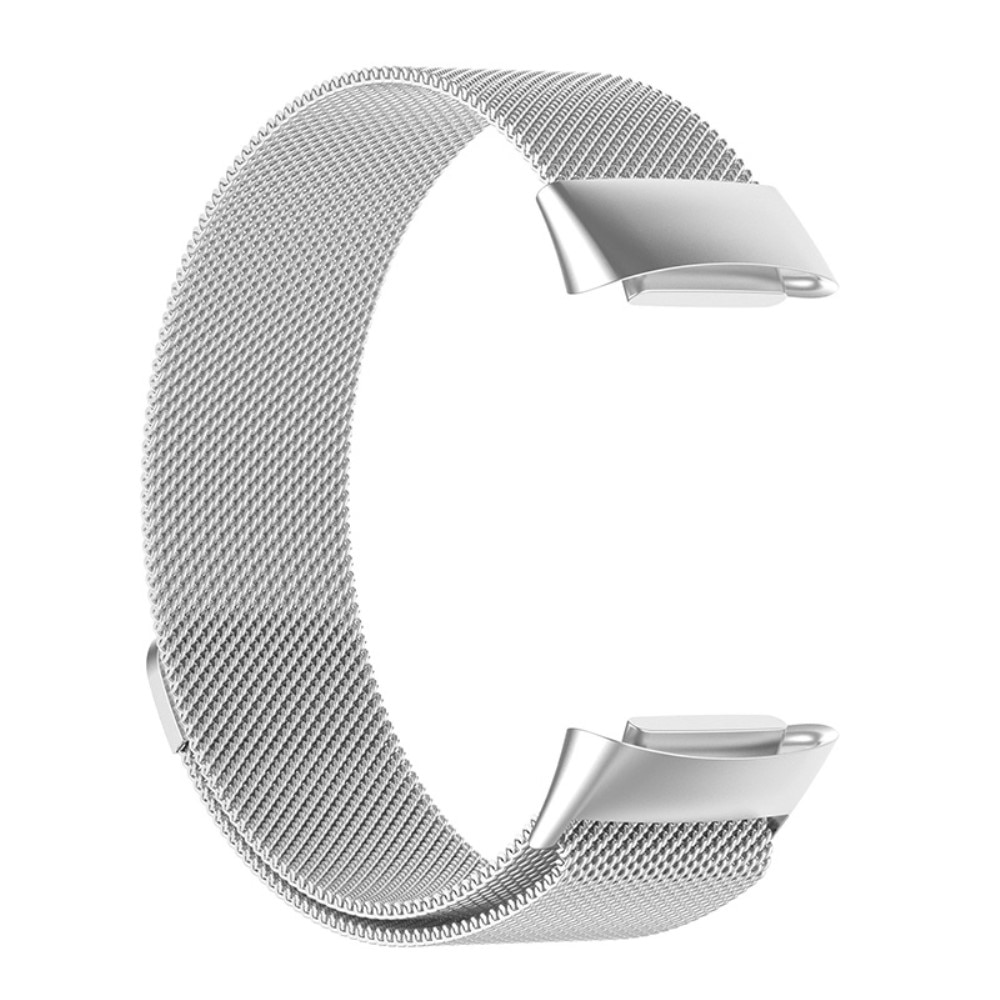 Fitbit Charge 6 Reim Milanese Loop Sølv