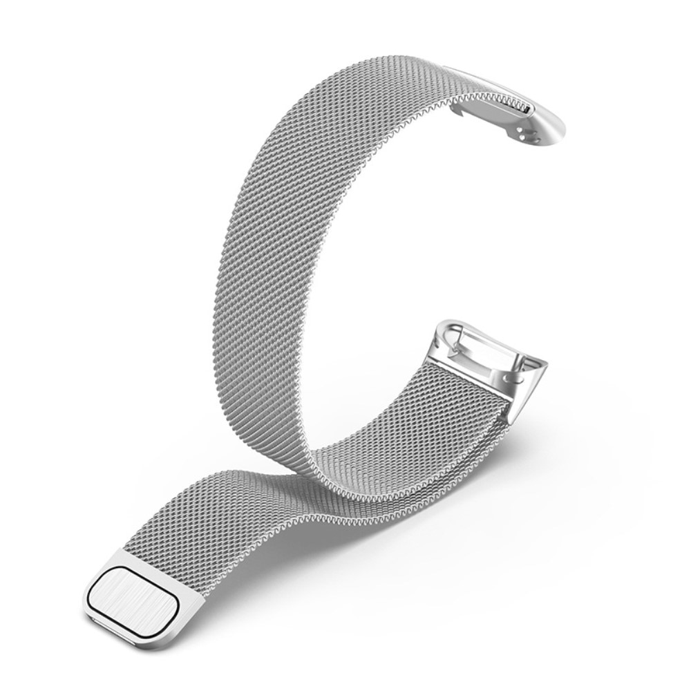 Fitbit Charge 6 Reim Milanese Loop sølv