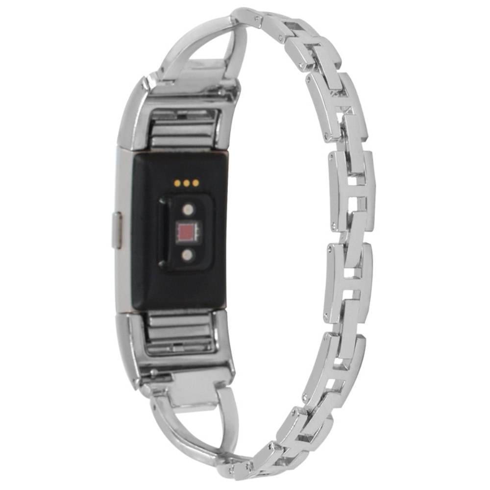 Crystal Bracelet Garmin Fitbit Charge 5 Silver