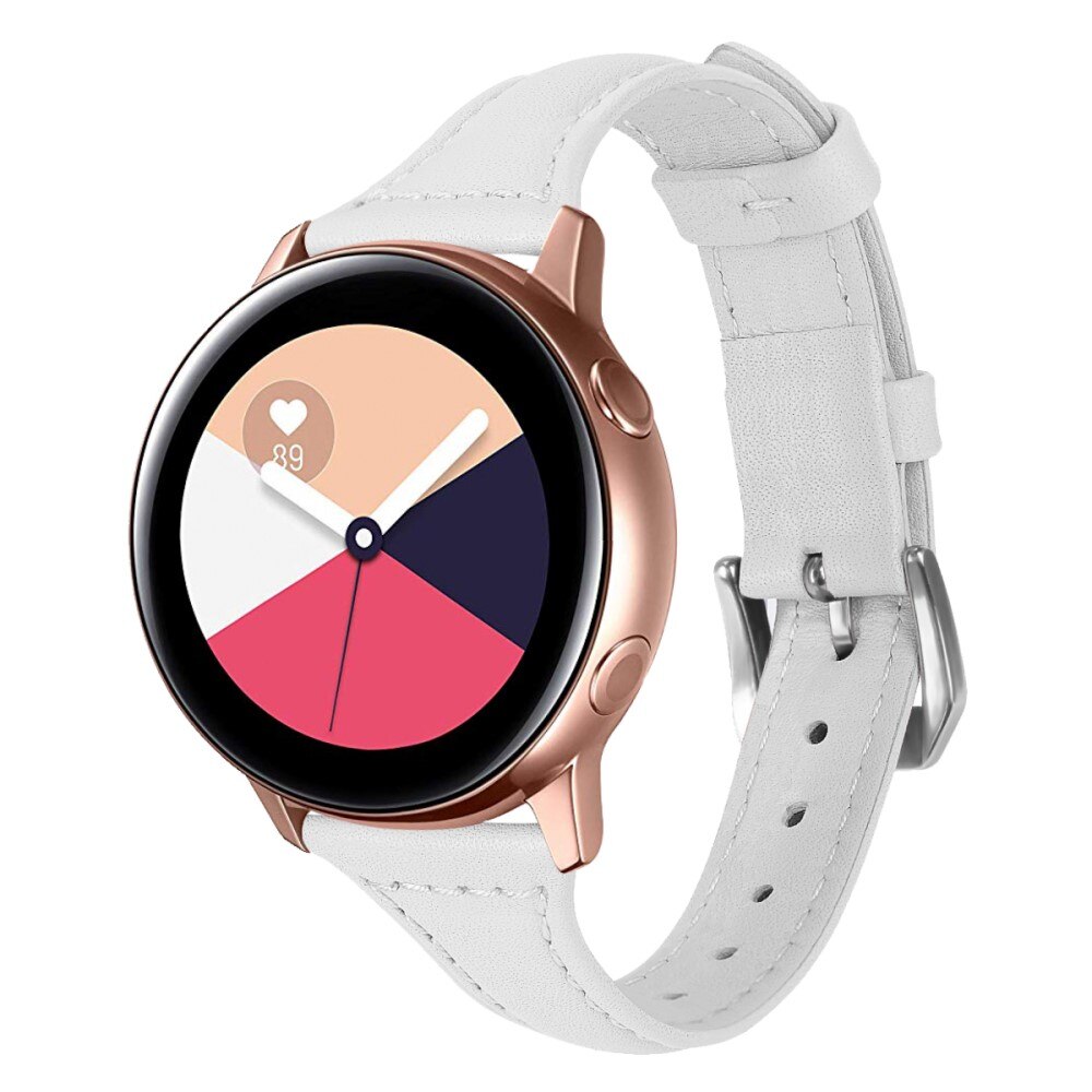 Samsung Galaxy Watch 5 44mm Skinnreim Slim hvit