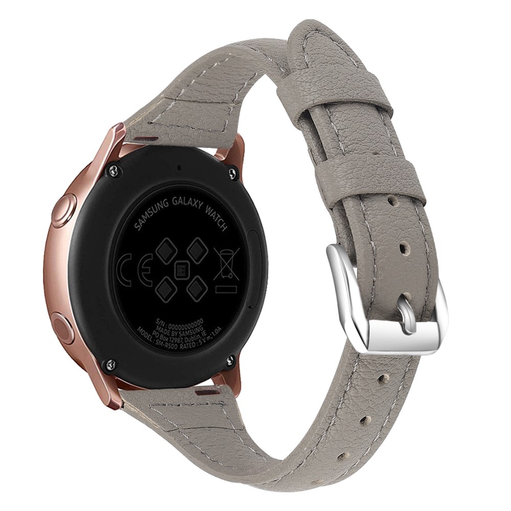 Samsung Galaxy Watch 4 44mm Skinnreim Slim grå