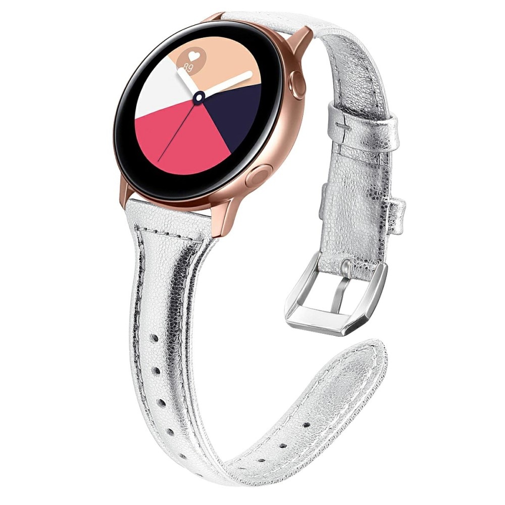 Samsung Galaxy Watch 5 44mm Skinnreim Slim sølv
