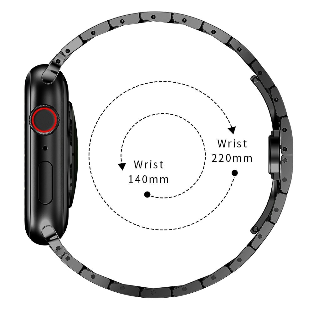 Business Metal Reim Apple Watch Ultra 49mm svart