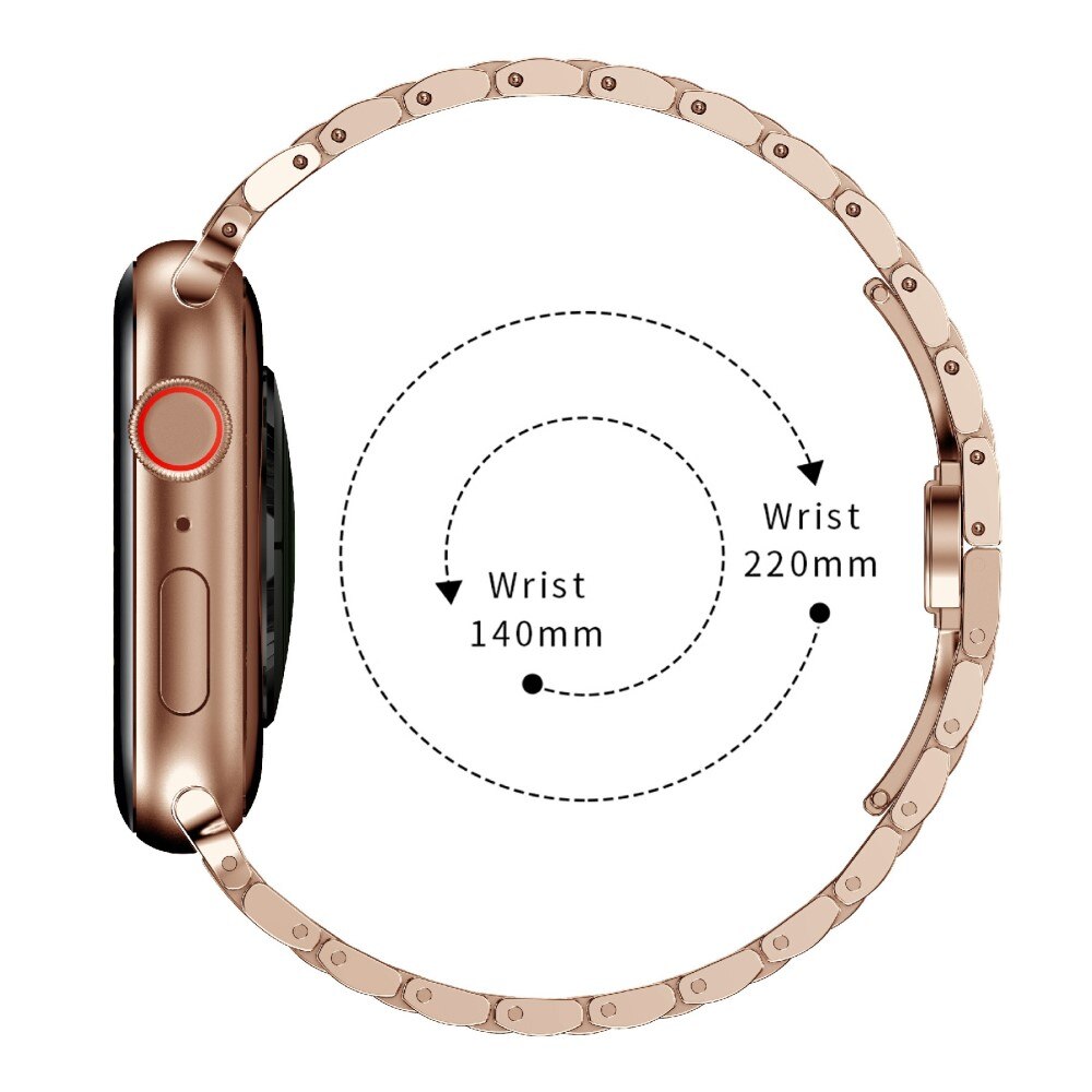 Business Metal Reim Apple Watch SE 44mm rosegull