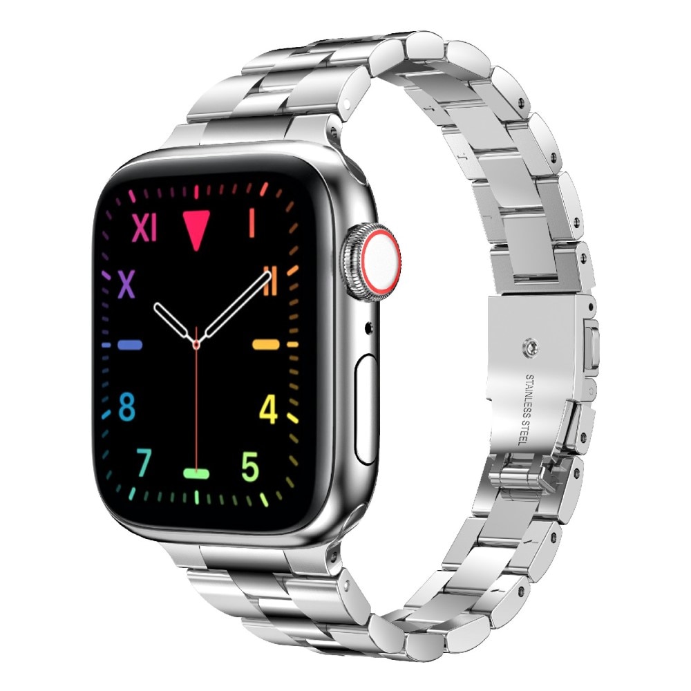 Apple Watch SE 44mm Slim Metal Reim sølv