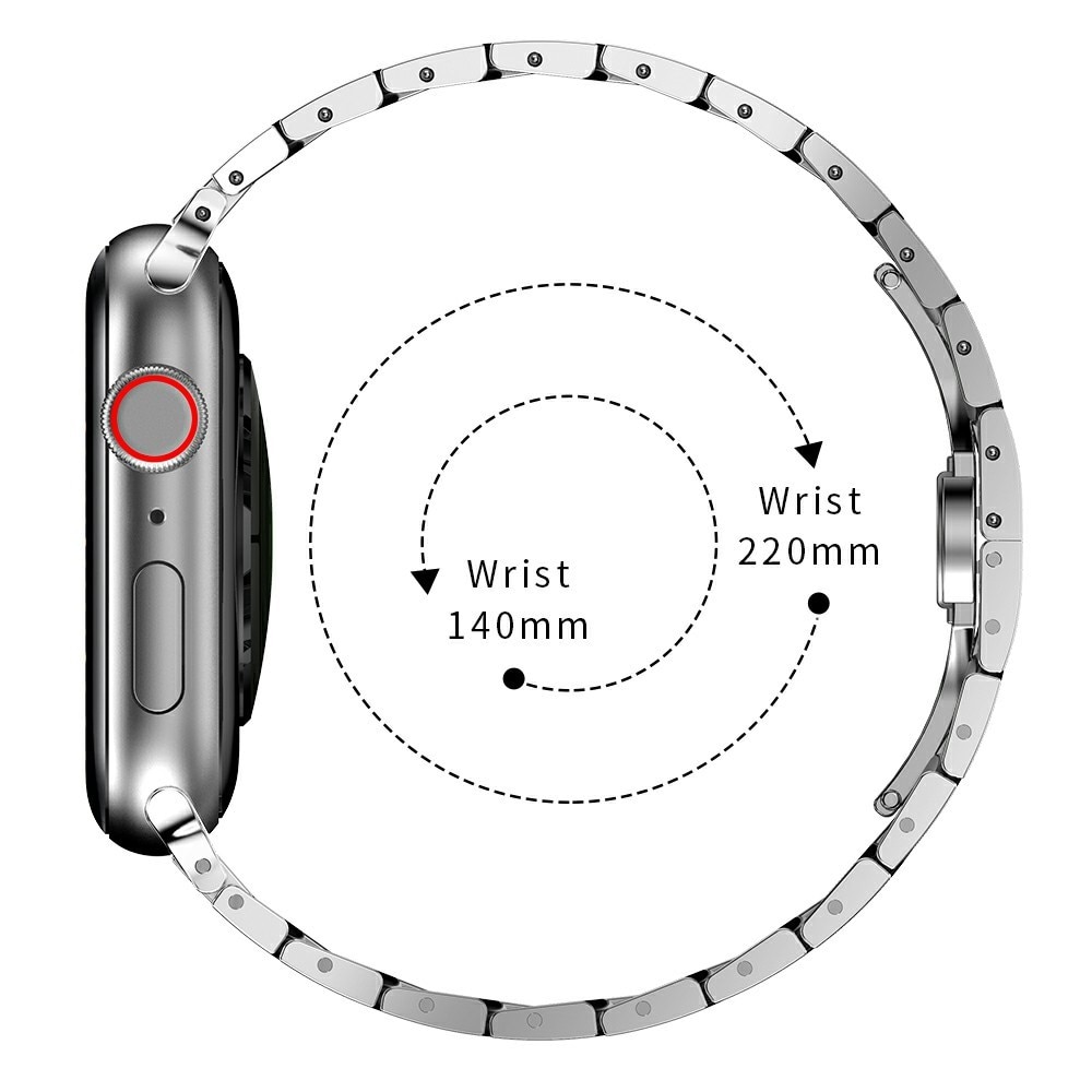 Apple Watch 38mm Slim Metal Reim sølv