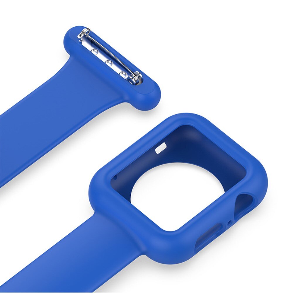 Apple Watch 41mm Series 9 deksel søsterur blå
