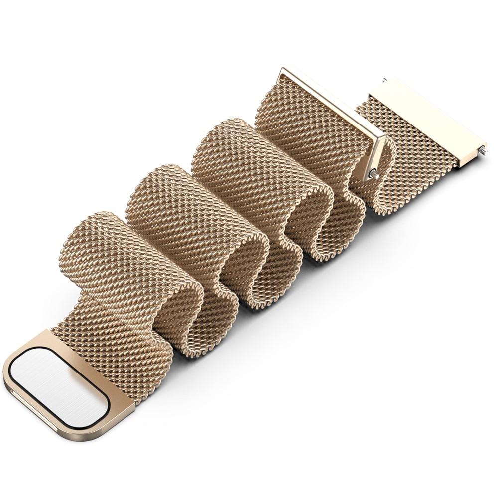 Mibro Lite 2 Reim Milanese Loop champagnegull