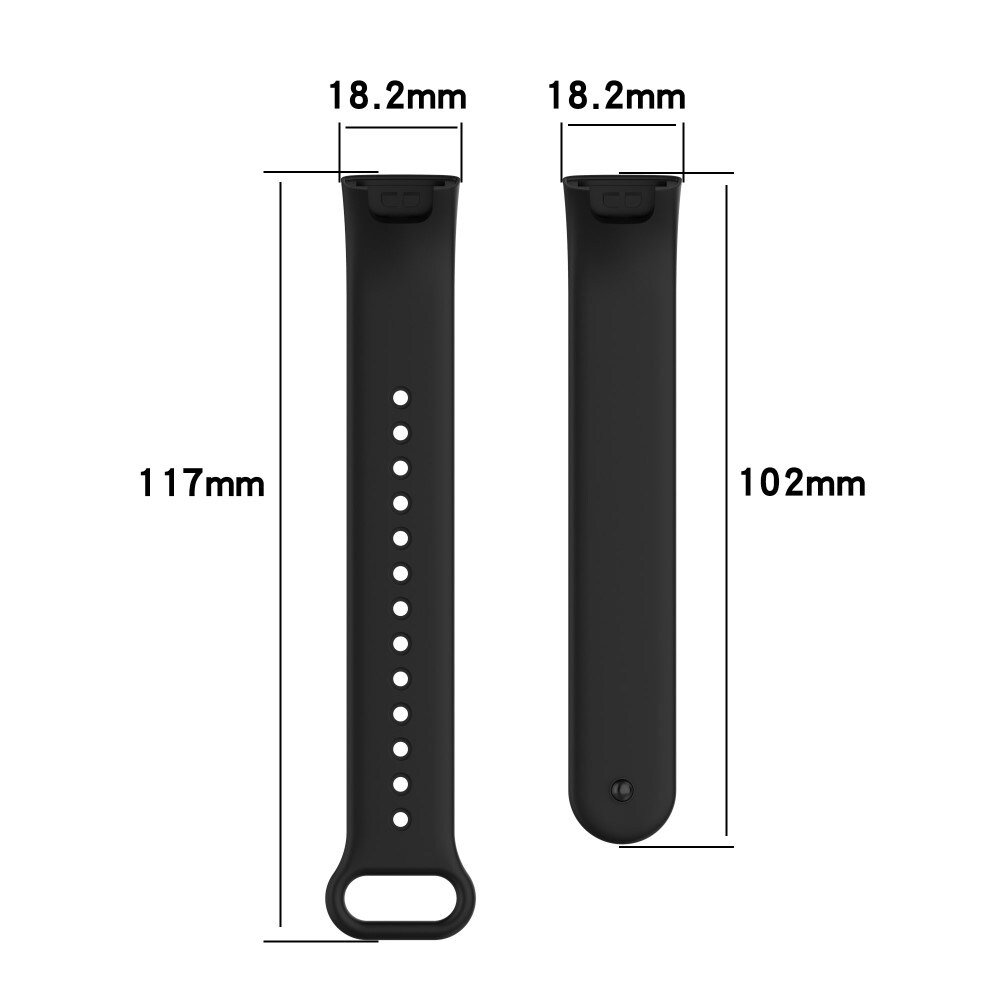 Xiaomi Redmi Smart Band Pro Reim Silikon Svart