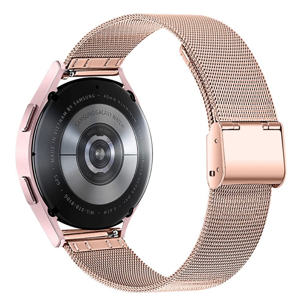 Mesh Bracelet Samsung Galaxy Watch 6 Classic 47mm rosegull