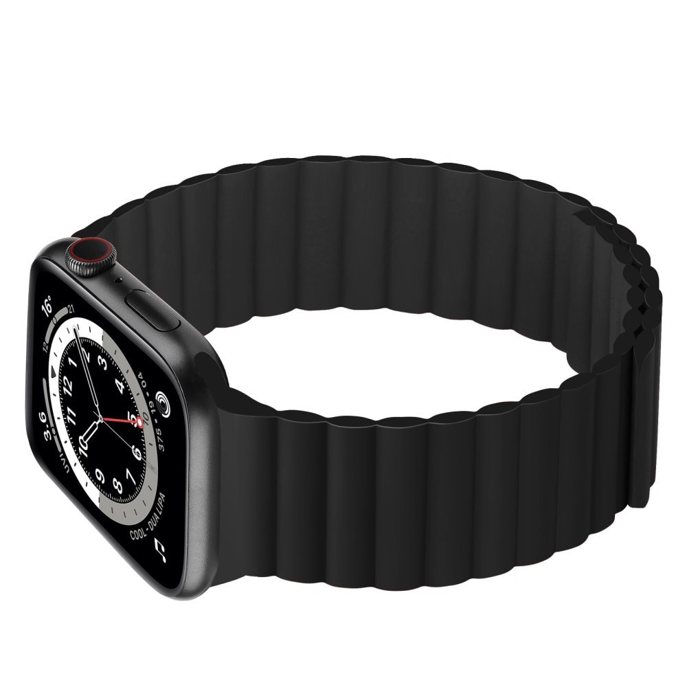 Apple Watch Ultra 49mm Magnetisk Reim Silikon svart