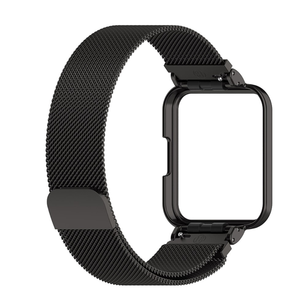 Xiaomi Redmi Watch 2 Lite Deksel+Reim Milanese Loop svart