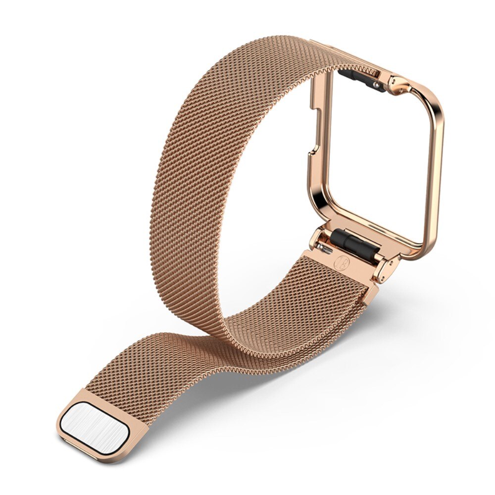 Xiaomi Redmi Watch 2 Lite Deksel+Reim Milanese Loop rosegull