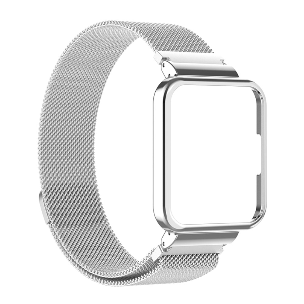 Xiaomi Redmi Watch 2 Lite Deksel+Reim Milanese Loop sølv