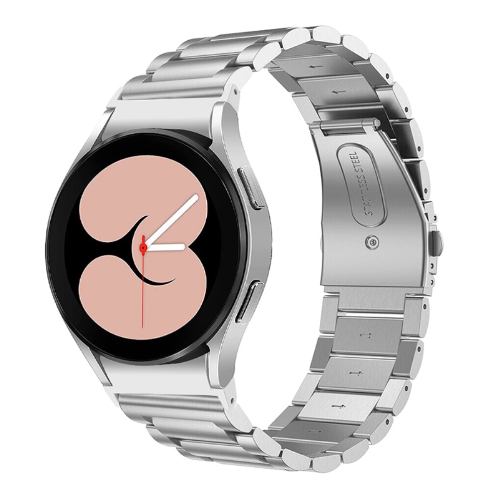 Samsung Galaxy Watch 4 Classic 46mm Full Fit Metal Reim sølv