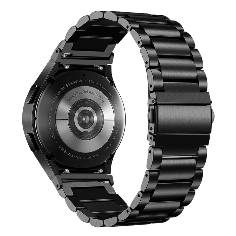 Samsung Galaxy Watch 4 Classic 46mm Full Fit Metal Reim svart