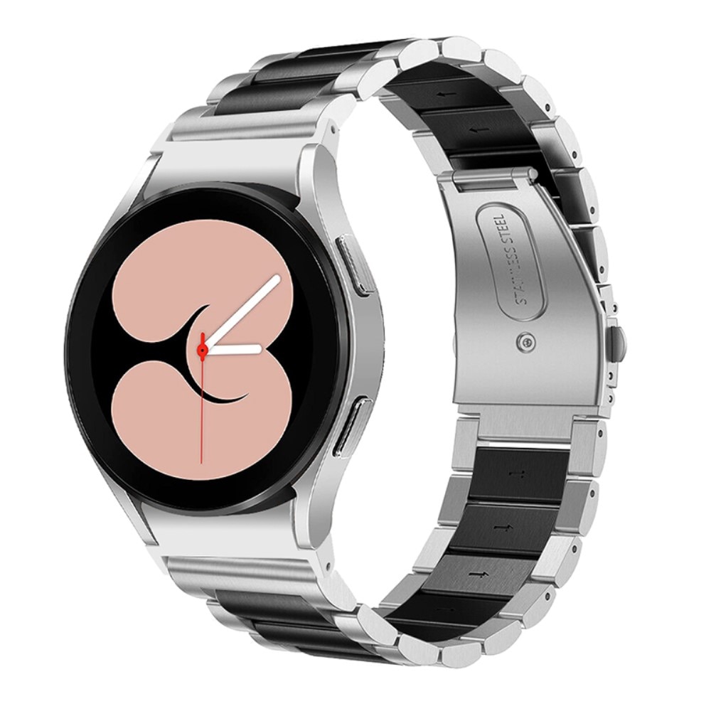 Samsung Galaxy Watch 5 40mm Full Fit Metal Reim svart/sølv