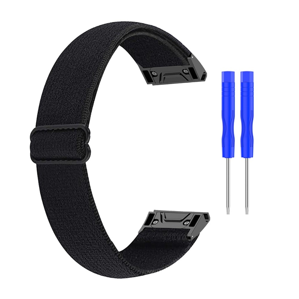 Garmin Instinct 2S Elastisk Nylonreim svart