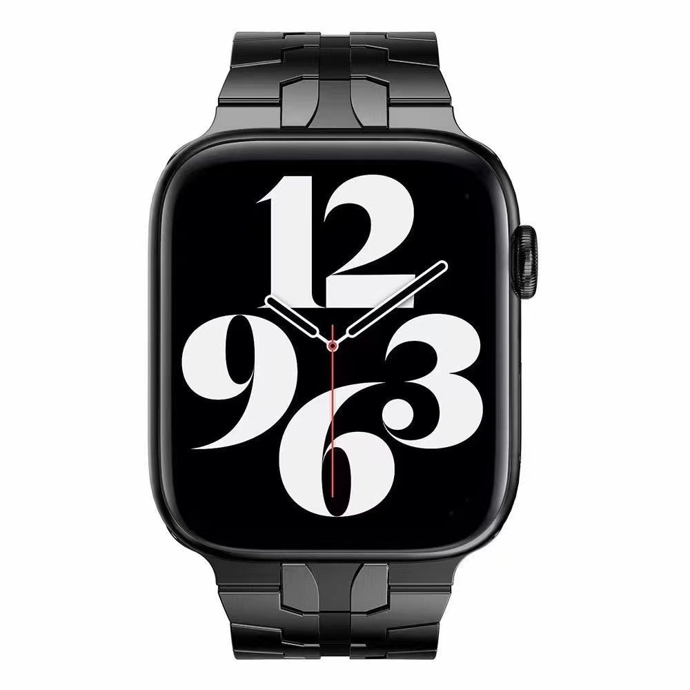 Race Stainless Steel Bracelet Apple Watch 45mm Series 9 Black