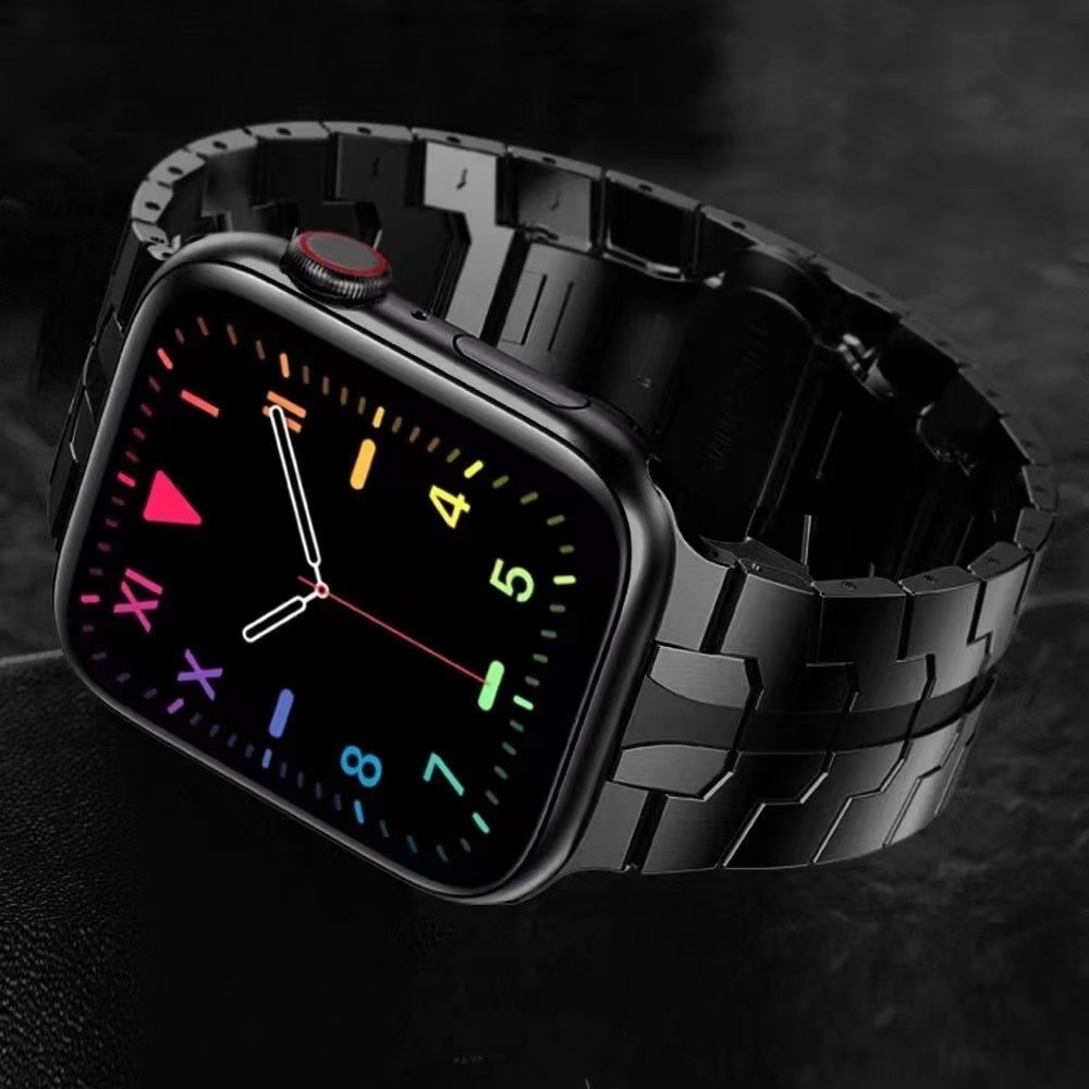 Race Stainless Steel Bracelet Apple Watch 45mm Series 8 Black