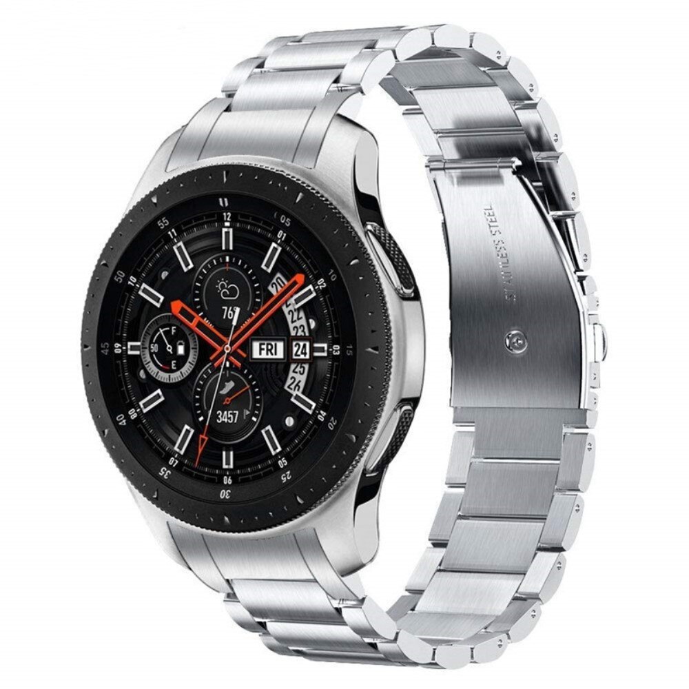 Samsung Galaxy Watch 46mm Full Fit Metal Reim sølv