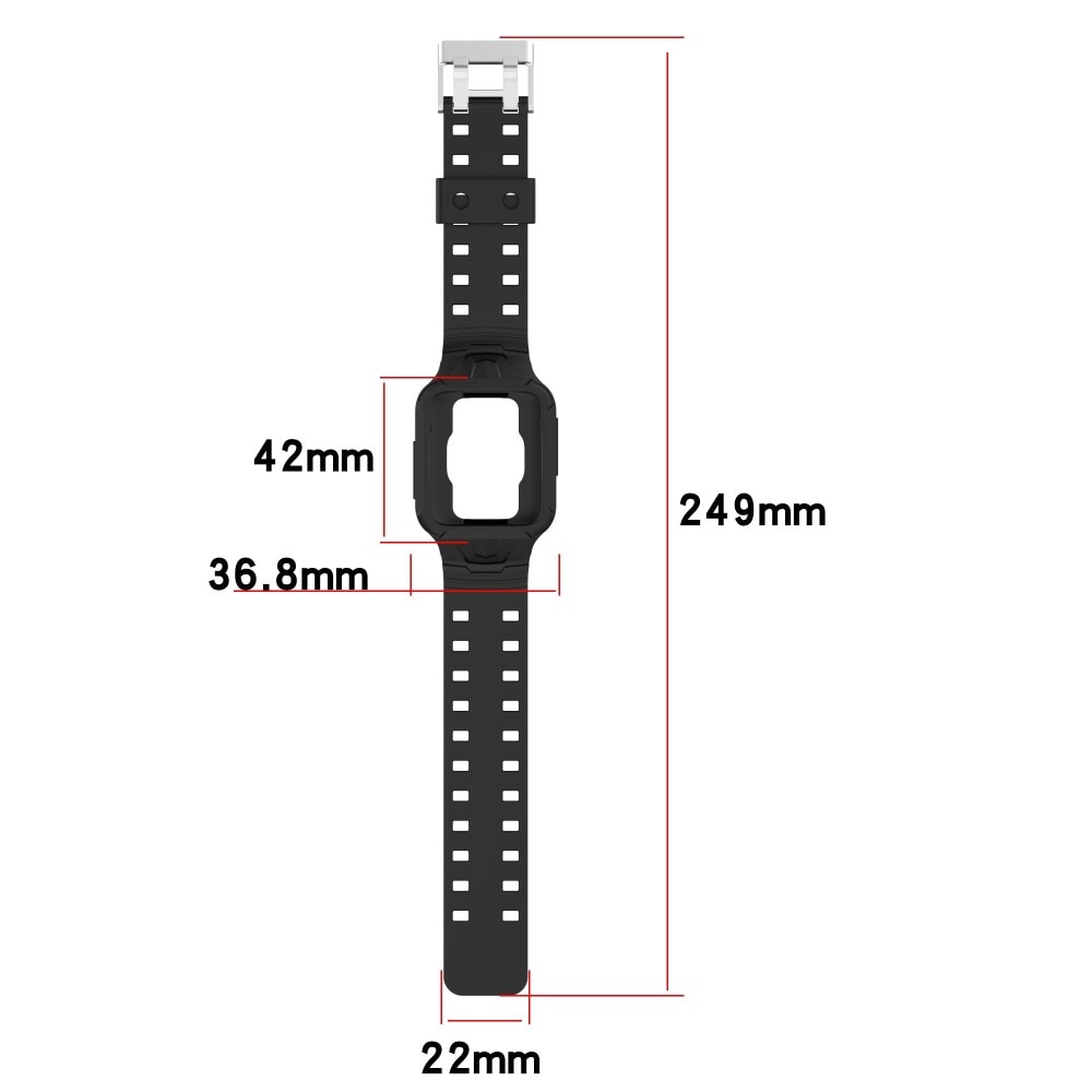 Xiaomi Redmi Watch 2 Lite Adventure Deksel+Reim svart