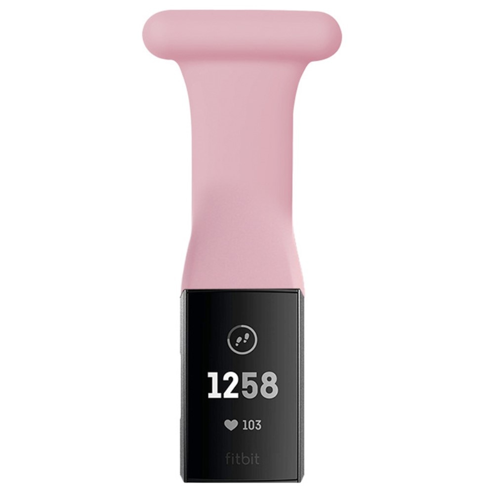 Fitbit Charge 3/4 søsterur reim rosa