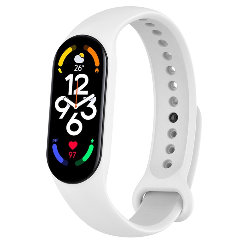 Xiaomi Mi Band 7 Reim Silikon Hvit