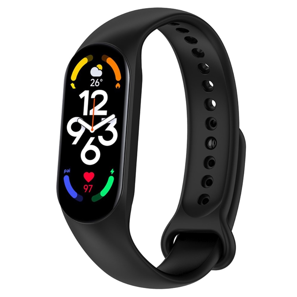 Xiaomi Mi Band 7 Reim Silikon svart