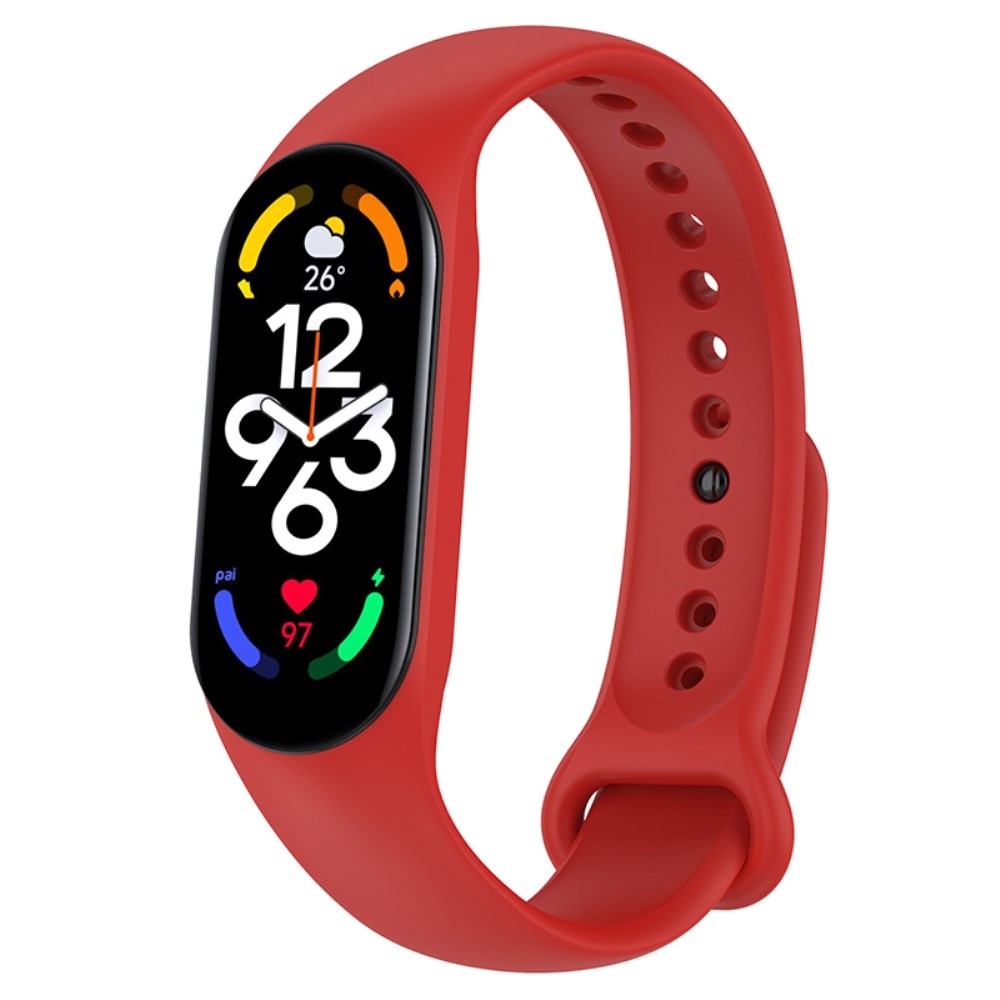 Xiaomi Mi Band 7 Reim Silikon rød