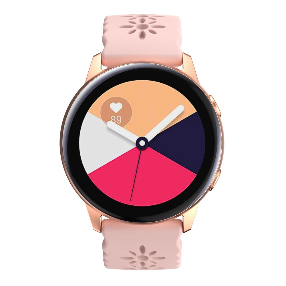 Samsung Galaxy Watch 5 40mm Blossom Reim Silikon rosa