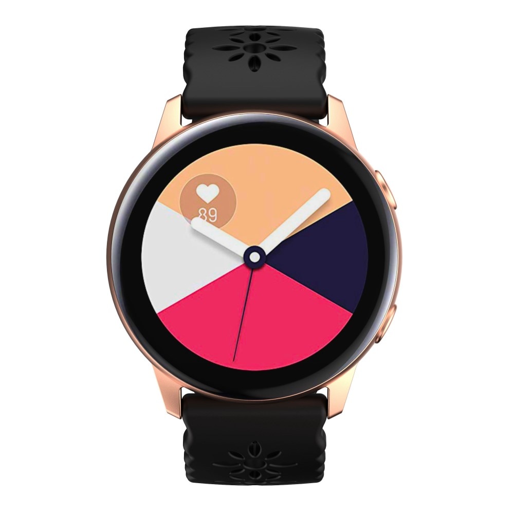 Samsung Galaxy Watch 5 Pro 45mm Blossom Reim Silikon svart