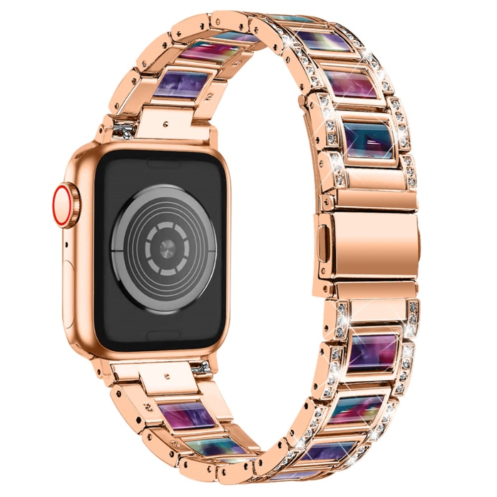 Diamond Bracelet Apple Watch Ultra 49mm Rosegold Space